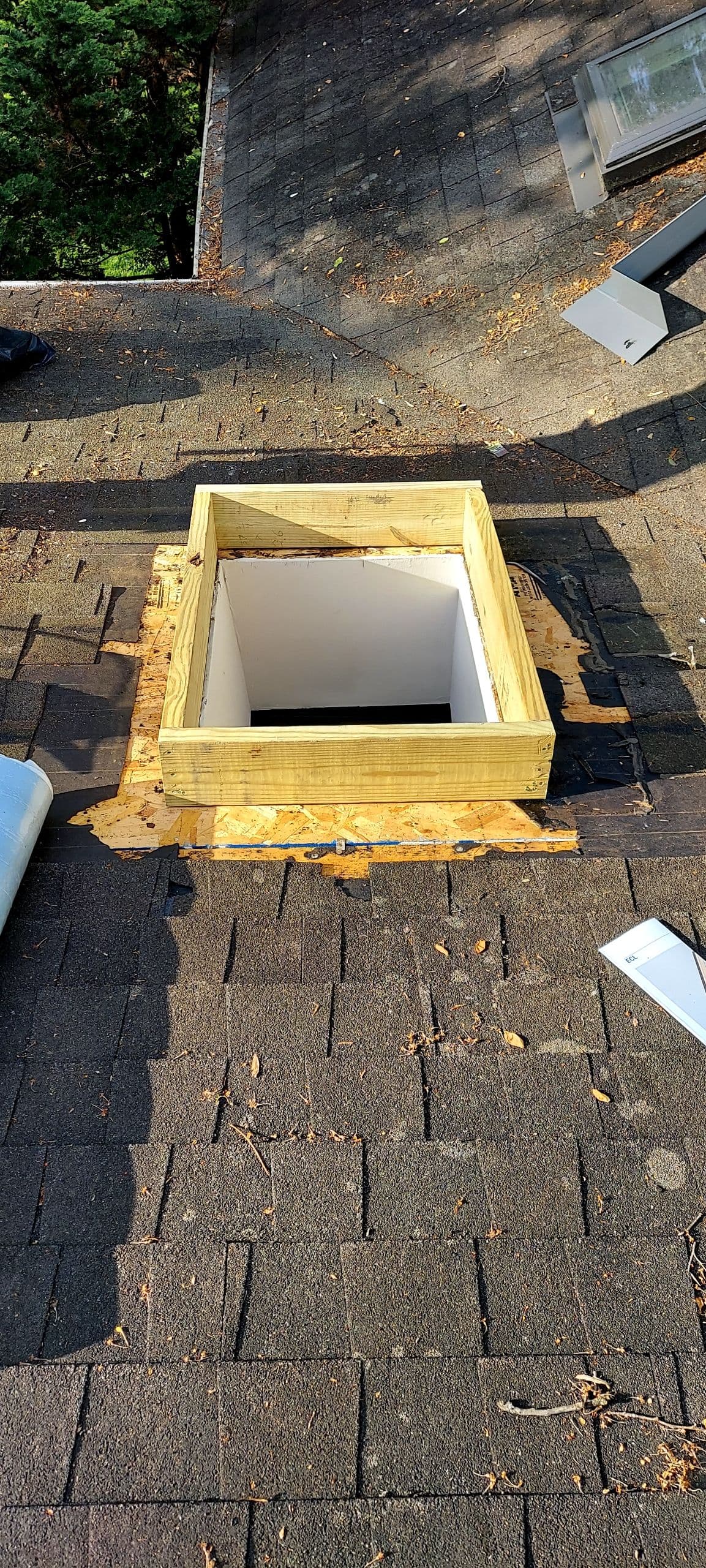 Gallery photos for Skylight Installed From Scratch in Arlington: Image #1