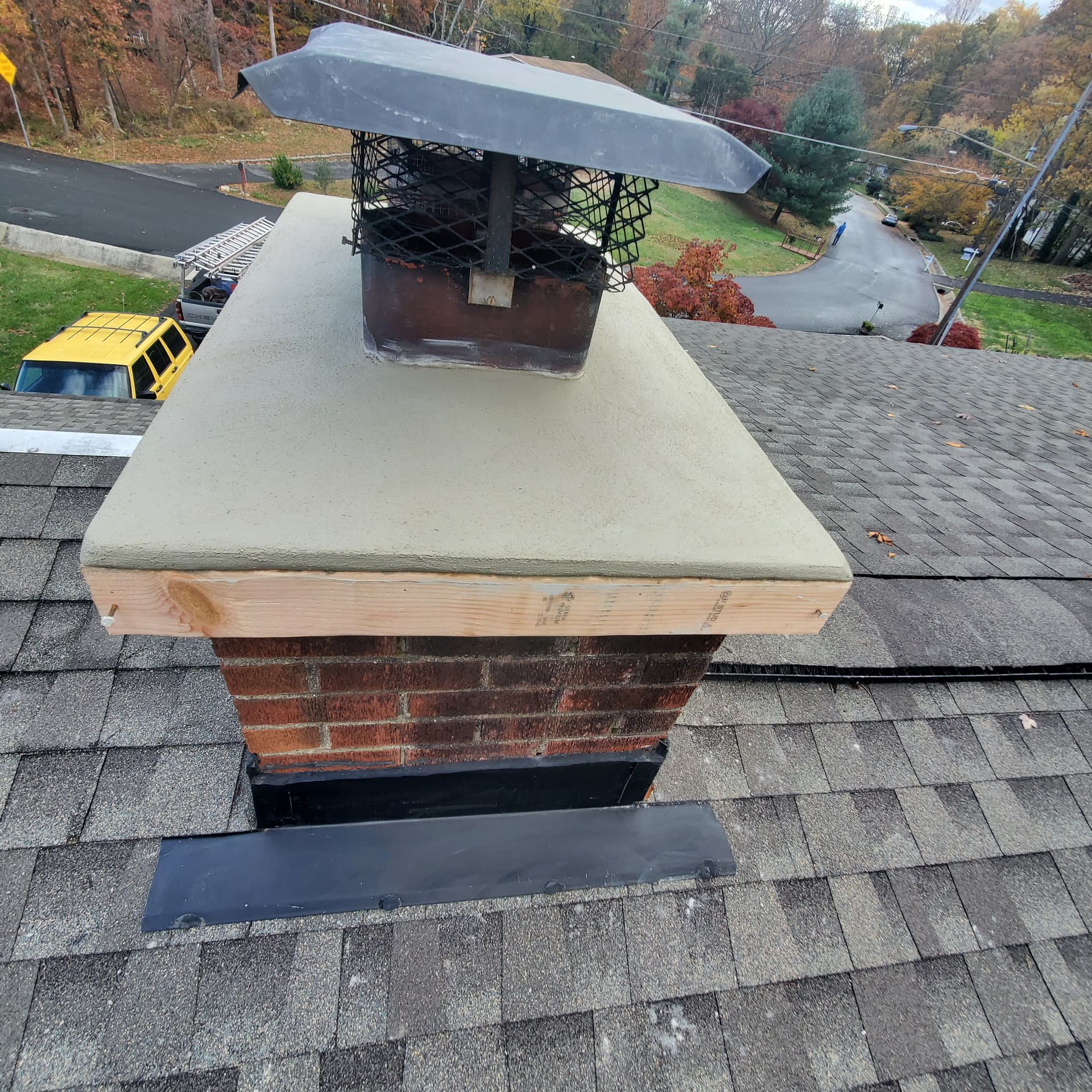 Gallery photos for Chimney Crown Rebuild Done Right - Slope, Seal, and No More Leaks: Image #4