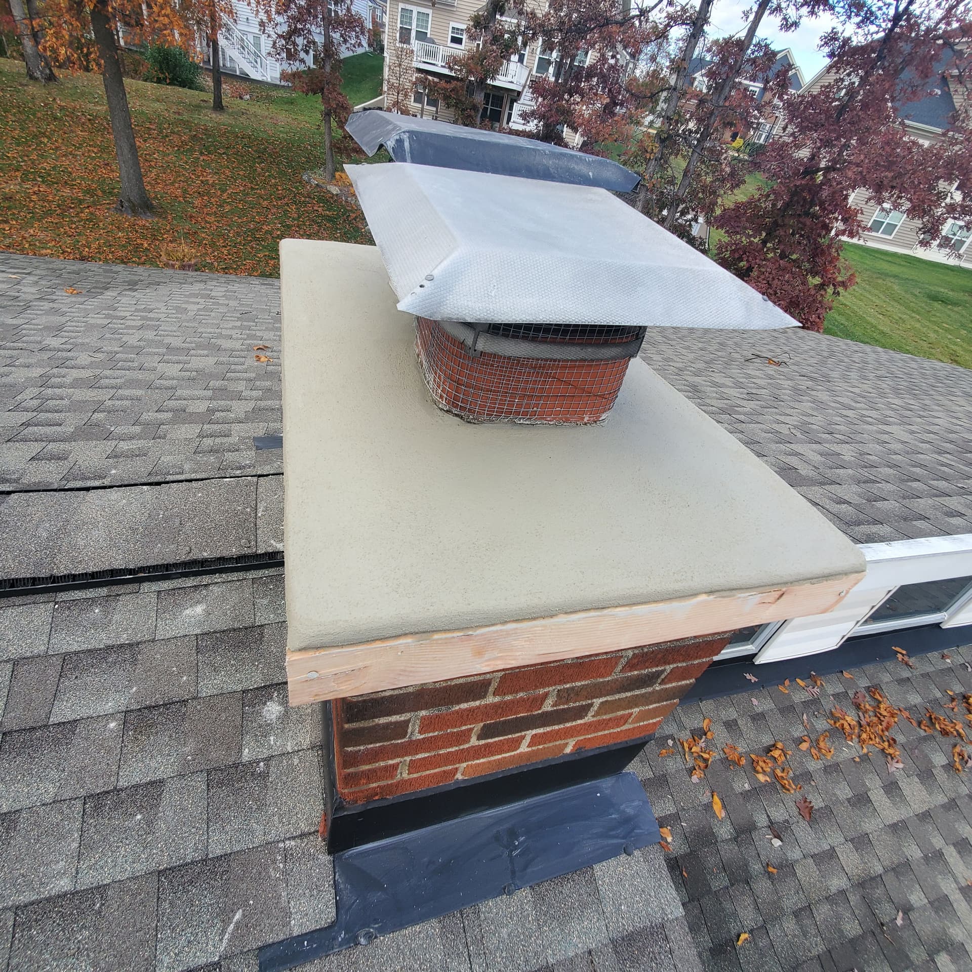 Gallery photos for Chimney Crown Rebuild Done Right - Slope, Seal, and No More Leaks: Image #3