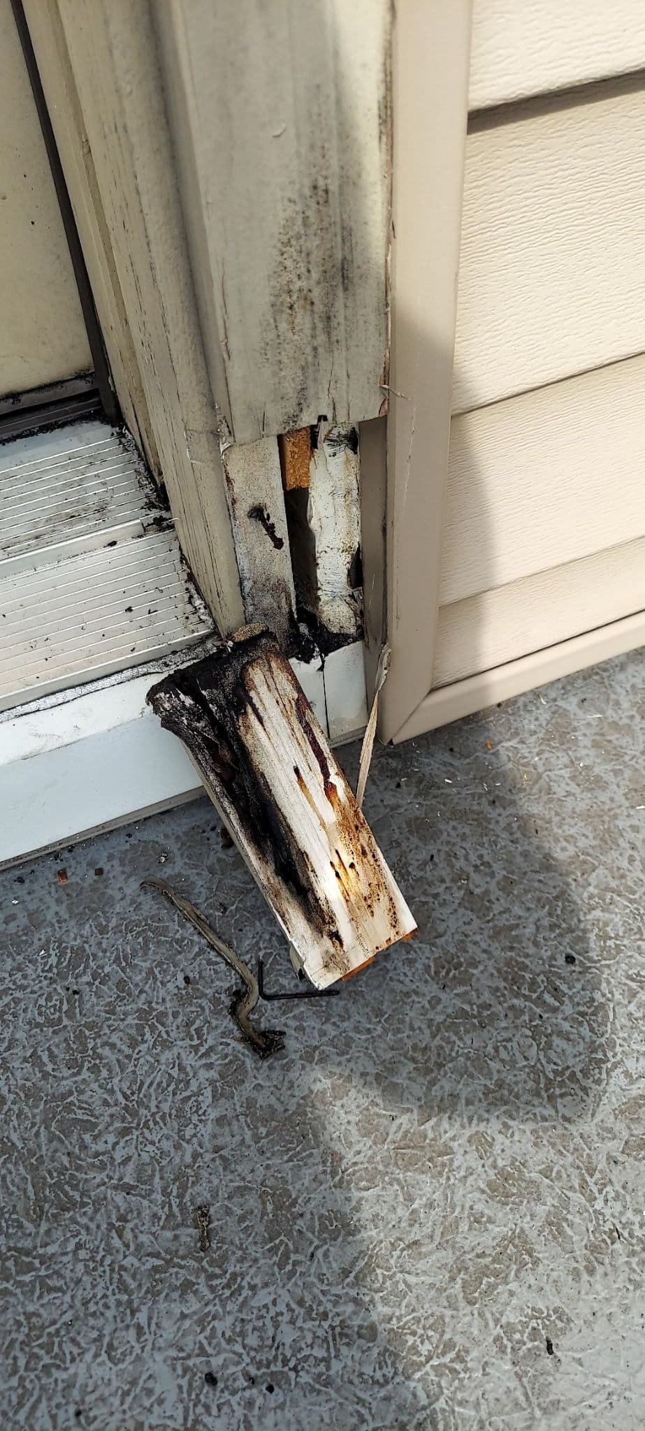 Rotted Door Frame Caught Before It Got Worse image