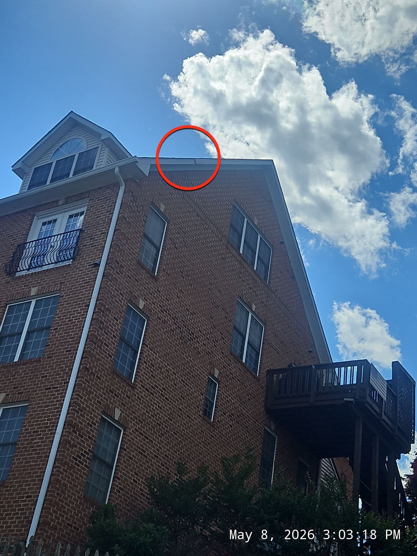 Wind Damage on a Tall Home - What Most People Miss image