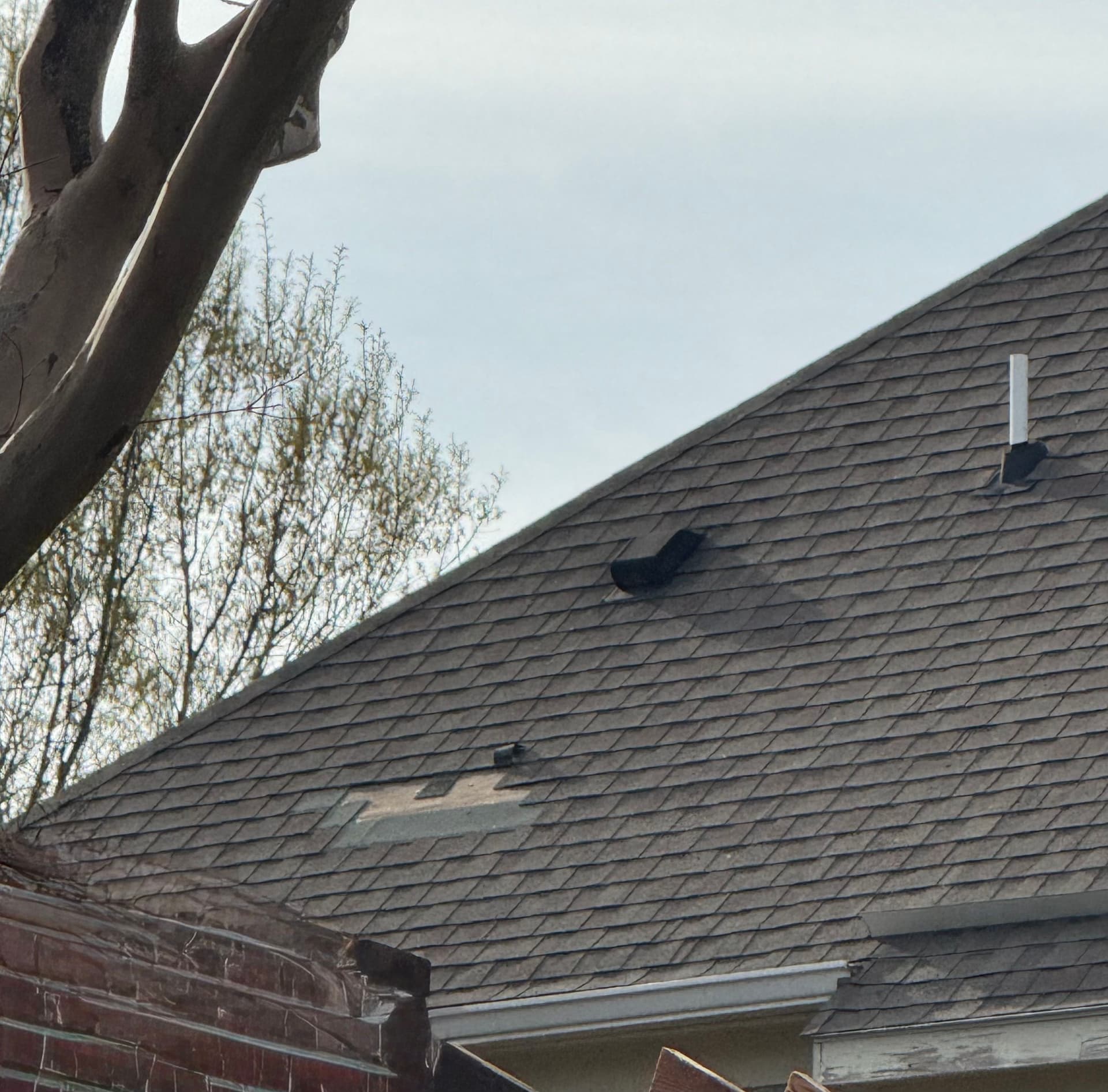 Storm Damage Left This Roof Wide Open to Leaks image