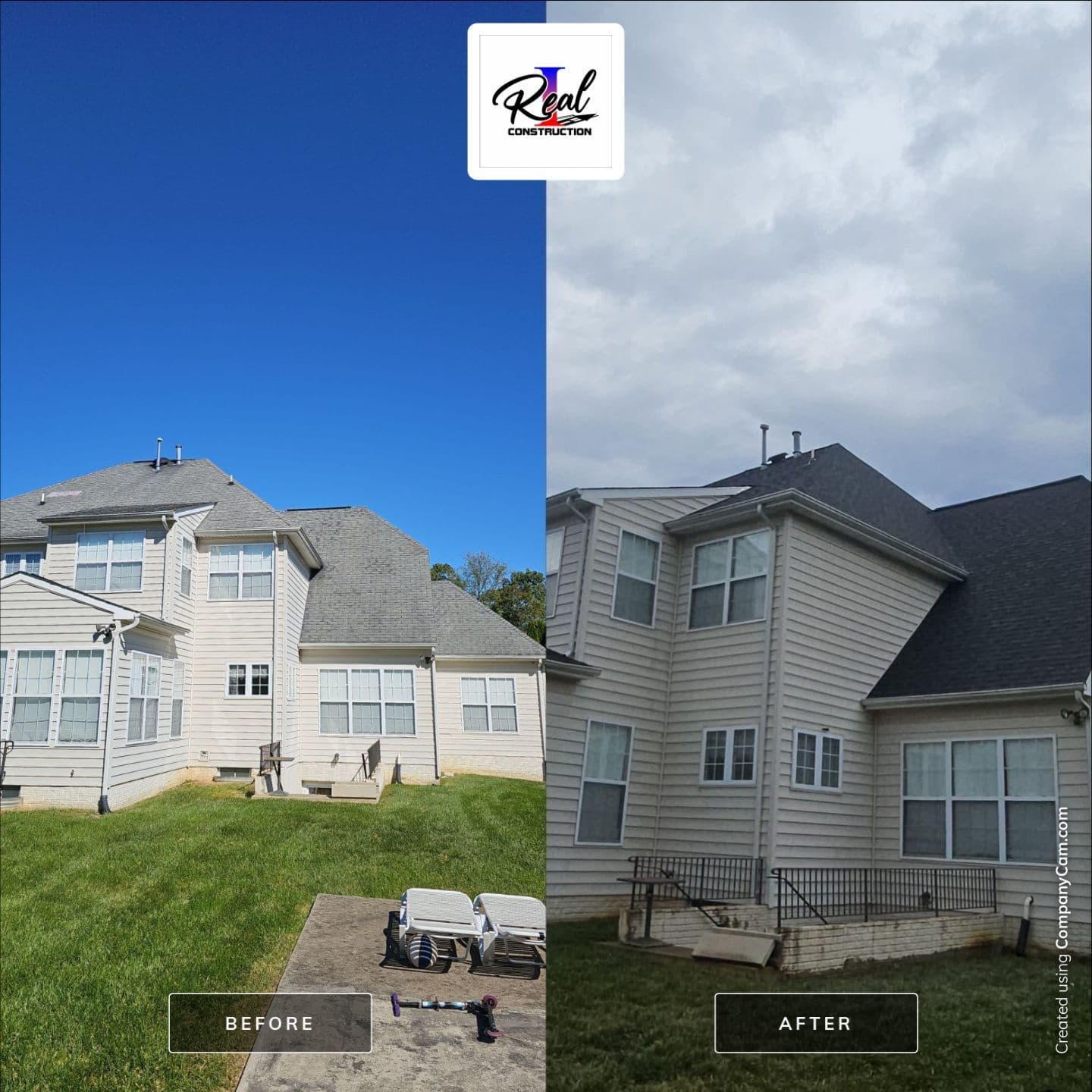 Backyard and Roof Transformation Success Story image