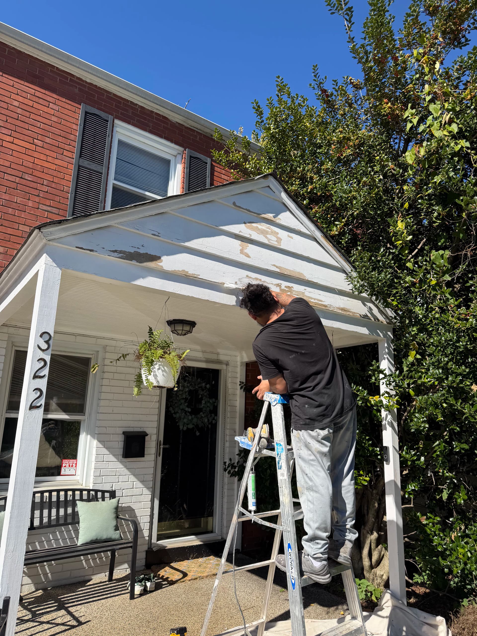 Gallery photos for Exterior Wood Restoration That Saved This Home's Facade: Image #3