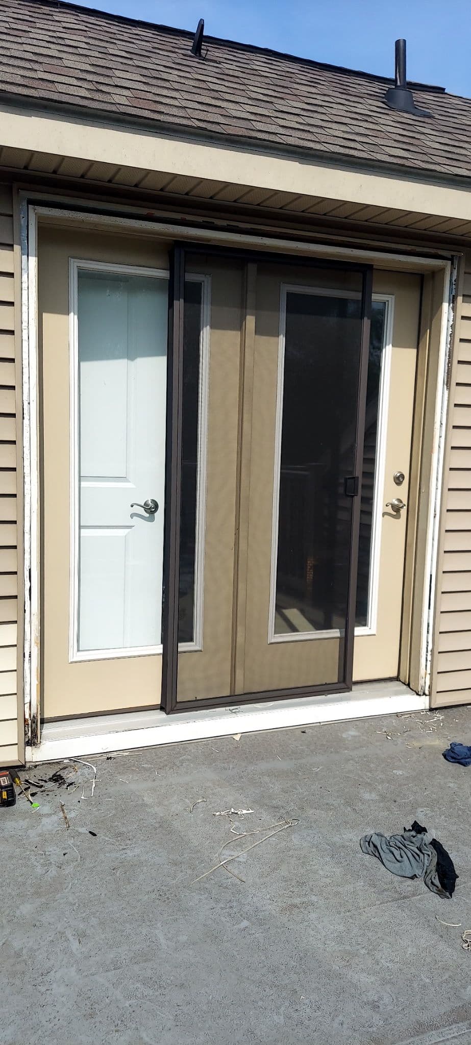 Gallery photos for Rotted Door Frame Caught Before It Got Worse: Image #1