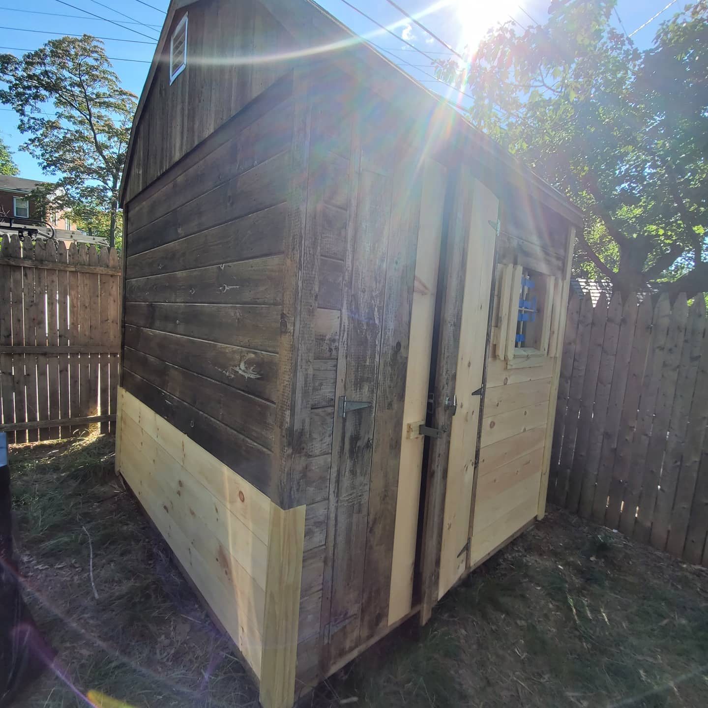 Gallery photos for Old Wooden Shed Restored Instead of Replaced: Image #1