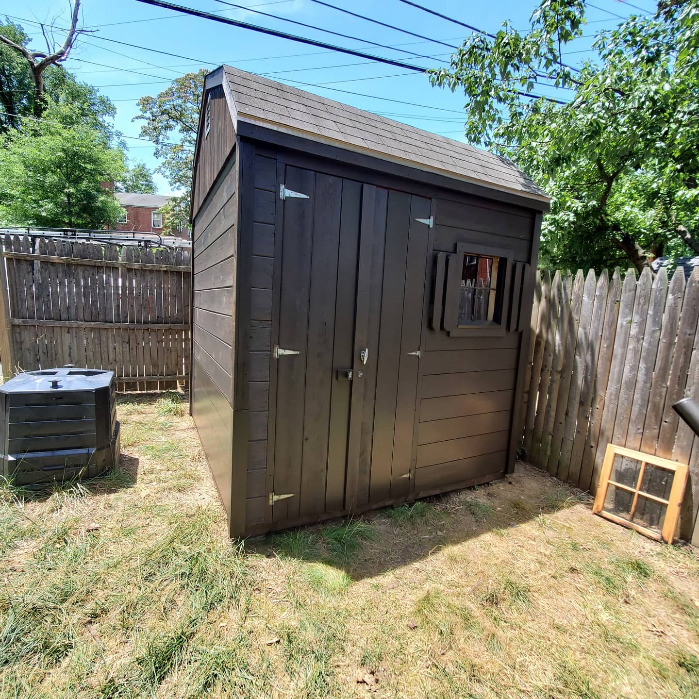 Gallery photos for Old Wooden Shed Restored Instead of Replaced: Image #3
